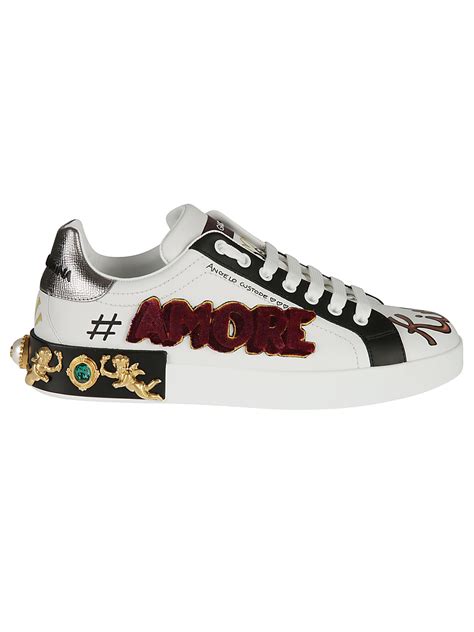 dolce gabbana amore sneakers|Dolce & Gabbana sneakers men's.